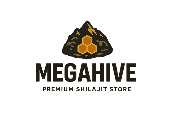 make a logo for my store of shilajit and my store name is Megahive